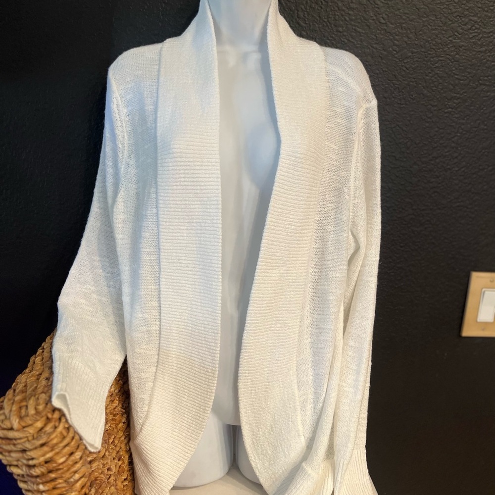 Lilly Pulitzer white Knit cardigan sweater - Picture 7 of 10